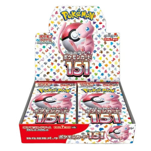 Japanese Pokémon 151 SV2a Booster Box - Rare Cards