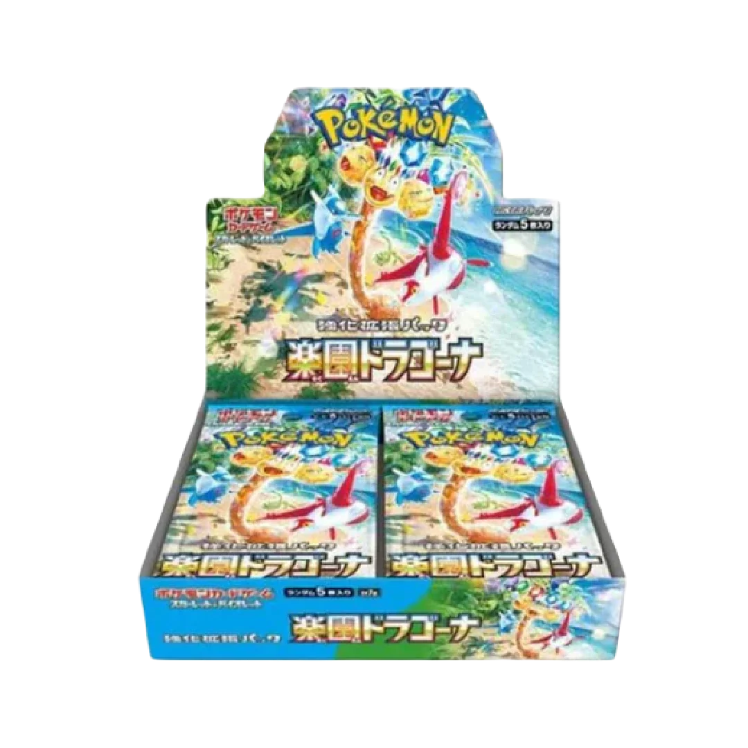 Japanese Paradise Dragona Booster Box - Rare Pokémon Cards