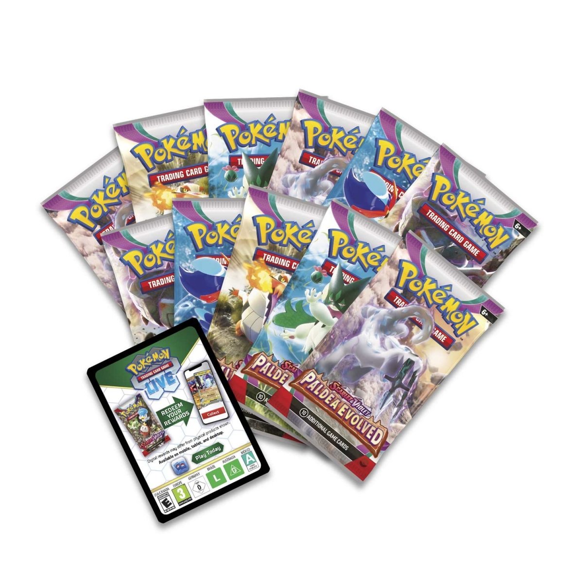 Pokémon Paldea Evolved Elite Trainer Box SV02