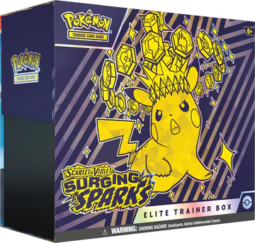 Pokémon Surging Sparks Elite Trainer Box SV08