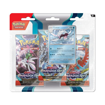 Pokémon Paradox Rift SV04 - Three Pack Blister (EN)