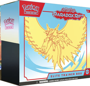 Pokémon Paradox Rift Elite Trainer Box SV04 Roaring Moon 