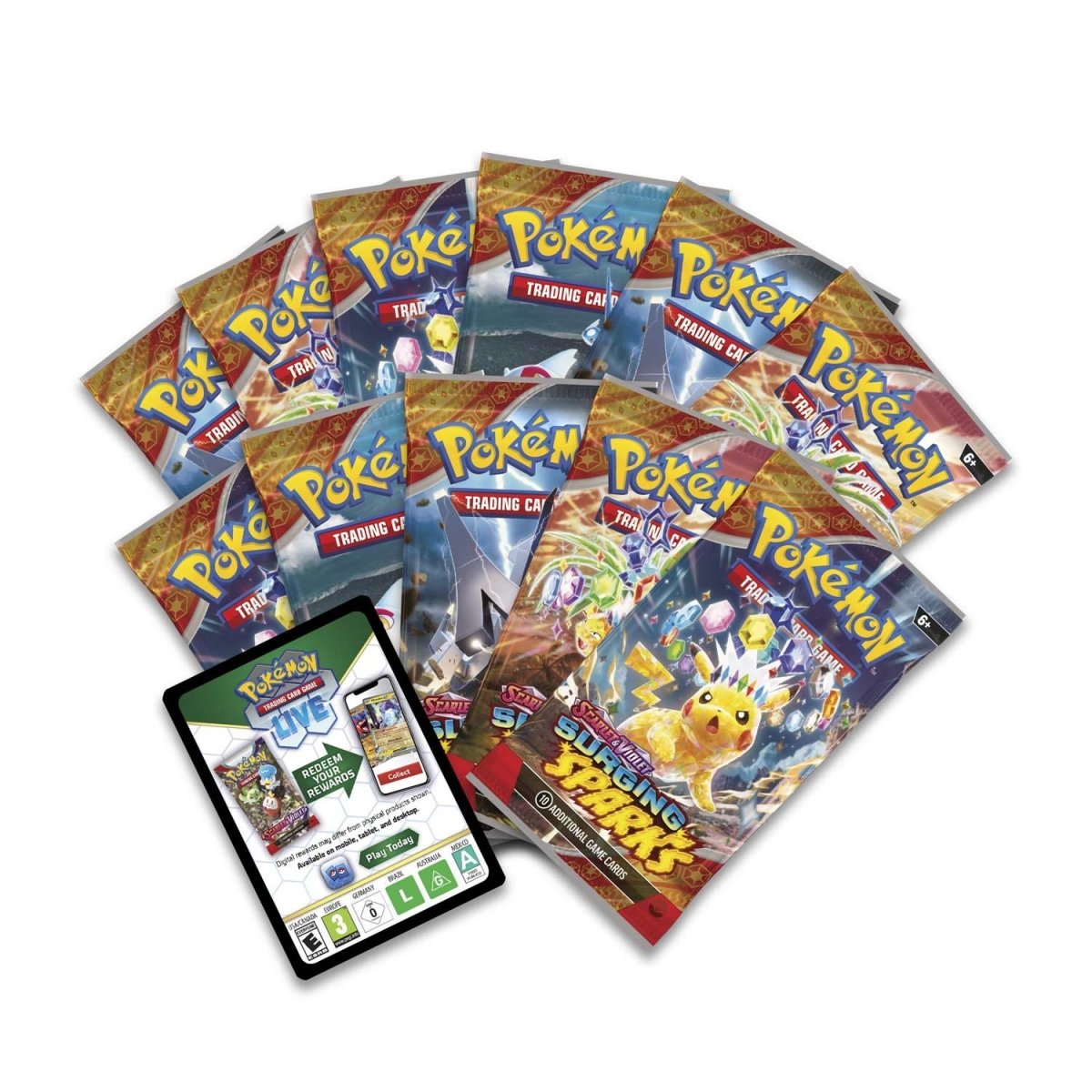 Pokémon Surging Sparks Elite Trainer Box SV08